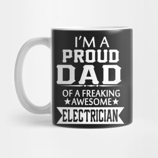 FAther (2) IM A PROUD CHEERLEADER 2 Mug